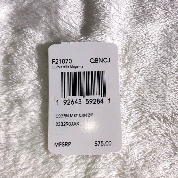 🔥NEW🔥Coach Metallic Corner Zip Wristlet - Picture 4 of 5